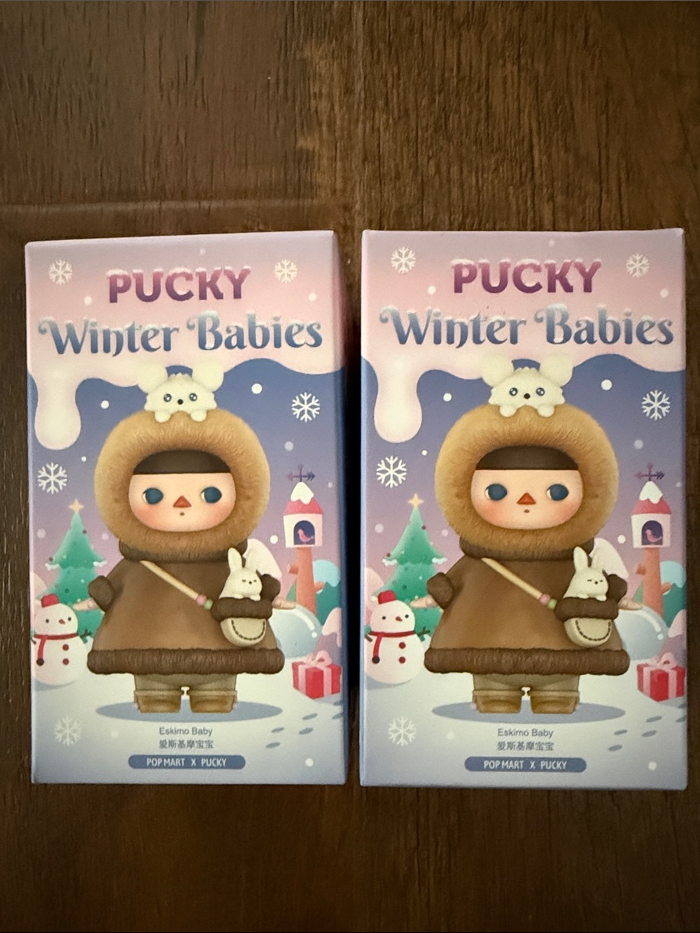 PUCKY Winter Babies figure series